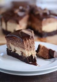 Peanut Butter Chocolate Mousse Brownie Cake Mel S Kitchen Cafe Recipe Desserts Peanut Butter Recipes Cake Recipes