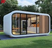 Luxury Tiny House Modern Design Professional Customized Prefab Capsule House