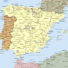 Utforska spanien från gibraltar och andalusien i syd till barcelona på östkusten. Spain And Portugal Map With Cities Tourism Portugal Spain And Portugal Map Of Spain Portugal Map