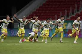 El conjunto de la ciudad de florencio varela cuenta con una nómina. Defensa Y Justicia Agranda Su Leyenda Es Campeon De La Conmebol Recopa 2021 Conmebol