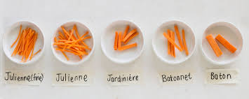 This is part of the 3 basic vegetable cuts. Mise En Place An Essential Guide To Classic Vegetable Cuts Crush Mag