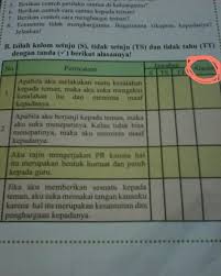 Kami sering bertemu, ketika bertemu perasaan aneh didalam. B Isilah Kolom Setuju S Tidak Setuju Ts Dan Tidak Tahu 1 Dengan Tanda Berikut Brainly Co Id