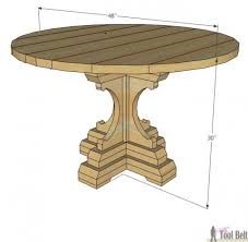 45 cuisines ikea parfaitement bien conçues page 4 sur 5. Farmhouse Style Round Pedestal Table Her Tool Belt