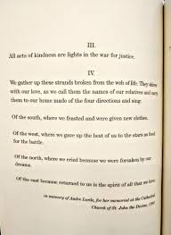 From Reconciliation A Prayer By Joy Harjo Random Acts Of Kindness Reconciliation Poems