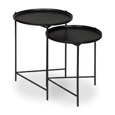 Gold medium round metal coffee table with lift top. Petersburg Round Metal 2 Piece Nesting Tables Metal Accent Table Round Metal Accent Table Small Accent Tables