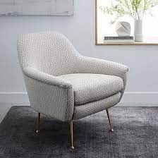 Phoebe Chair Metal Legs Living Room Chairs Modern Chairs Loft Cool Chairs