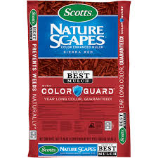 Where to put scotts nature mulch in house? Scotts Nature Scapes Color Enhanced Mulch Sierra Red 2 Cu Ft Bag Walmart Com Walmart Com