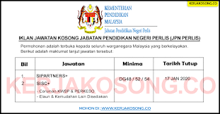 Maybe you would like to learn more about one of these? Jawatan Kosong Jabatan Pendidikan Negeri Perlis Jpn Perlis