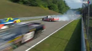 Truck standings for the nascar camping world truck series. Nascar Camping World Truck Series 2018 Canadian Tire Motorsport Park Austin Wayne Self Crash Youtube