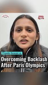 ✨Overcoming Backlash after Paris Olympics, ➡️Priyanka Goswami opens up  about her journey after the Paris Olympics, where she faced criticism for  posting a video online showing her using an AC in her ...
