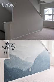 With our premium vinyl wall murals, you can dramatically alter the look and feel of any room. Diy Watercolor Mountain Wall Mural Crafted By The Hunts