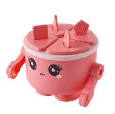 Children VSilicone Ice Tray Homemade Ice Cream Mold, Specification: Robot  (Red)