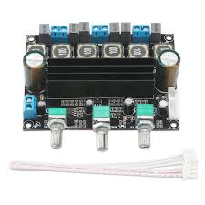 This tpa3116d2 only, top view. Tpa3116d2 Subwoofer Amplifier Board Dc10 25v Stereo Amplifier Audio Amplifier 2 1 Channel Super Bass Finished Board