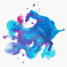 Abstract Blue And Pink Watercolor Splash Transparent Png Free Image By Rawpixel Com Aew