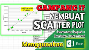 Maybe you would like to learn more about one of these? Cara Membuat Scatterplot Dan Persamaan Regresi Menggunakan Ms Excel Gini Doang Youtube