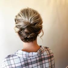 I used large loops with no hair extensions. 19 Cute Easy Updos For Short Hair