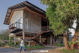 Each house plan drawing has the dimensions of the foundation, floor plans plans with foundation drawings: Stilt House Archives Living Asean Inspiring Tropical Lifestyle
