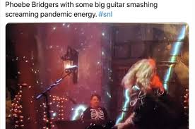 Phoebe Bridgers Smashes Guitar On Snl