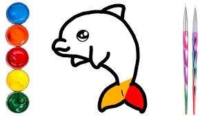 Horóscopo, tests, cine, recetas, encuestas, un blog de actualidad y mucho más. Aprender A Dibujar Animales Para Ninos Pequenos Paso A Paso Colorea Con Tempera Un Delfin Facil Youtube