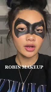 Robin Super Hero Costume Makeup Tutorial
