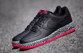Black And Pink Air Force 1 High Top Nike Air Force One Foamposite Pink Elephant Wearable Nike Air Force Ones Sneakers Fashion Nike Air