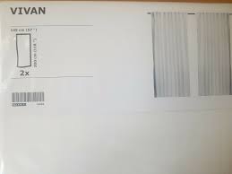 Curtains, 1 pair, white145x300 cm (57x118 ). Ikea Vivan Gardinen Vorhange 145 X 300 Cm Weiss Gunstig Kaufen Ebay