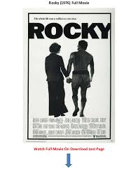 Rocky 1976 Download Free Movies Trailer Hd Online Www Thousandm
