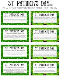 Printable leprechaun theme stem activities that are simple but engaging for home or classroom. St Patrick S Day Stem Challenges For Kids St Patricks Day Stem Science Activities St Patrick
