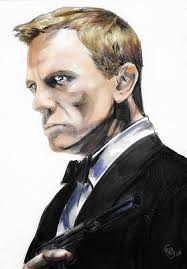 Agent 007 Drawings for Sale