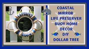 Shop a selection of decorations in a variety of colors & designs for any theme. Dollar Tree Diy Coastal Nautical Mirror Life Preserver Ring Buoy Decor Dollar Tree Diy Youtube