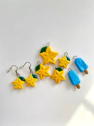 Paopu Fruit Charms Phone Straps Keychains Necklaces Star Fruit - Etsy