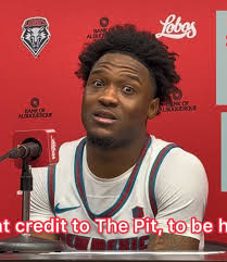 Parts of the post game pressers with UNM guard Deyton Albury & foward ...