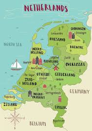 A Map Of Holland And The Netherlands Explaining The Difference Between Holland And The Netherl Netherlands Travel Destinations Netherlands Map Amsterdam Travel