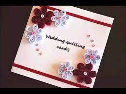 Created by honey from honeysquilling.com. Paper Quilling Card For Beginners Diy Crafts Tutorials Giulia S Art Quilling Cards Design Paper Crafts Wedding Diy Crafts Greeting Cards