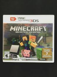 Minecraft New Nintendo 3ds Edition New Nintendo 3ds 2017 Minecraft Playing Game Nintendo 3ds Addicting Games How To Play Minecraft