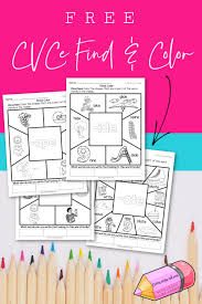 Cvce Find Color Worksheets Color Worksheets Cvce Find Color
