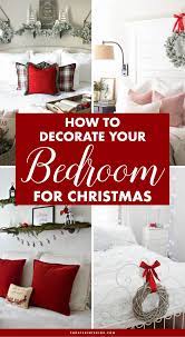 Folks have been interested in decorating their houses according to a special season. 25 Christmas Bedroom Decor Ideas For A Cozy Holiday Bedroom
