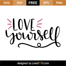 Download Love Yourself Lovesvg Com PSD Mockup Templates