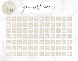 Ready to be used in web design, mobile apps and presentations. Beige And White App Icons Ios 14 Aesthetic App Covers Blog Pixie