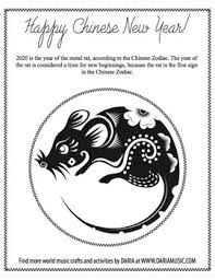 You might also be interested in coloring pages from happy new year category and happy new year 2020, chinese new year tags. Year Of The Rat Artwork Freebie By World Music With Daria Tpt