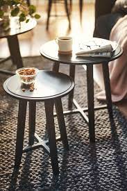 Round tables are easy to move around while square tables pair well with sectionals. Kragsta Satztische 2 St Dunkel Blaugrun Ikea Deutschland Nesting Tables Ikea Coffee Table Large Coffee Tables