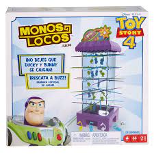 Jugamos a monos locos de mattel, un juego de mesa en familia muy divertido bienvenidos al canal de karim juega! Mattel Games Juego De Mesa Monos Locos Toy Story 4 Falabella Com