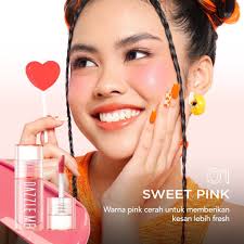 Jual DAZZLE ME Heart-Melt Creamy Liquid Blush