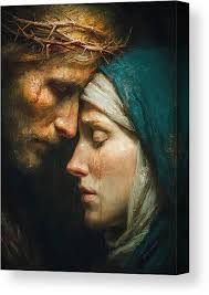 Blessed Virgin Mary Canvas Prints & Wall Art by MP Serapin