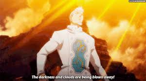 Sunshine「 太陽 サンシャイン sanshain」is a grace possessed by the four archangels mael, and formerly the lion's sin of pride escanor. Did Escanor Died