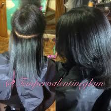 Silk Press On Natural Hair Last On Average 3 4 Weeks Click Photo For Video Natural Hair Styles Hair Long Natural Hair