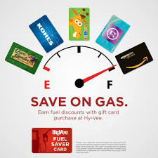 Maybe you would like to learn more about one of these? Hy Vee Purchase A Gift Card At Hy Vee From More Than 50 Retailers And Save Big With Fuelsaver Five Cents Off Per Gallon For Every 25 Gift Card 10 Cents Off For