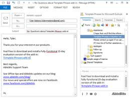 Reply To Email With Template In Outlook Point Words Outlook Templates