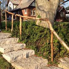 Natural Handrail Railings Outdoor Outdoor Handrail Outdoor Handrails