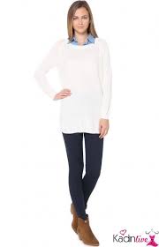 Tozlu Gomlek Yakali Krem Triko Bluz Modeli Kadinlive Com With Images Fashion Womens Fashion Fashion Trends